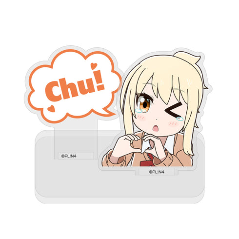 『ラブライブ!虹ヶ咲学園スクールアイドル同好会』にじよん あにめーしょん 宮下愛の『Chu!』セリフアクリルスタンド